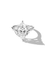 3.02ct F-VS1 Marquise Lab Diamond Sarah