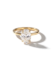 2.01ct F-VS1 Oval Lab Diamond Leah