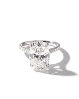 5.01ct E-VS1 Oval Lab Diamond Isabela