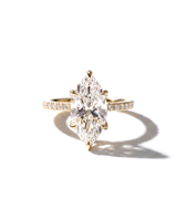 3.02ct F-VVS2 Marquise Lab Diamond Samantha