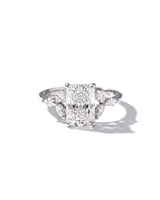 2.26ct E-VS1 Radiant Lab Diamond Amber