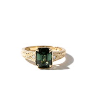 2.34ct Green Blue Natural Sapphire Evelyn