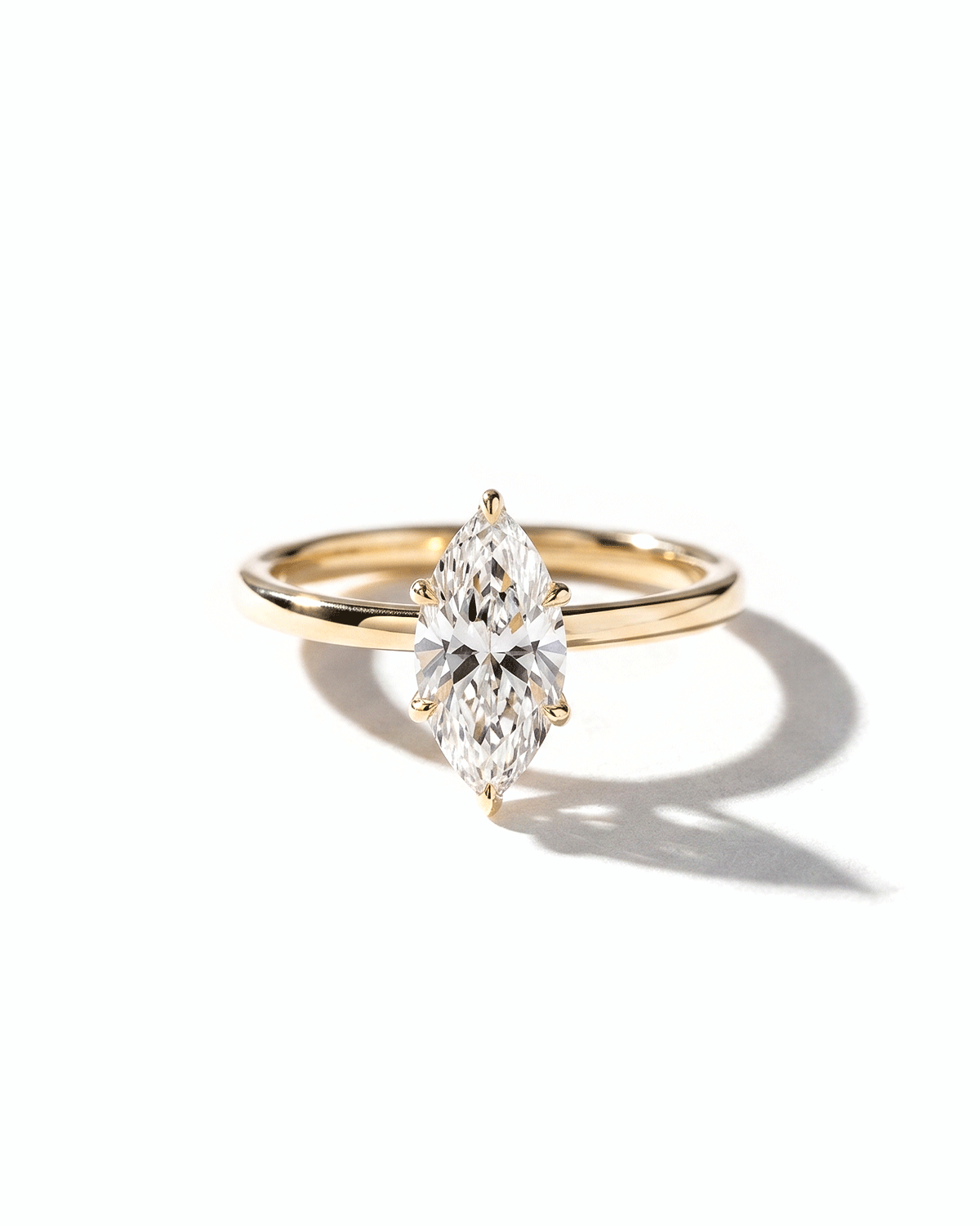 1.10ct D-VVS2 Marquise Lab Diamond Leah