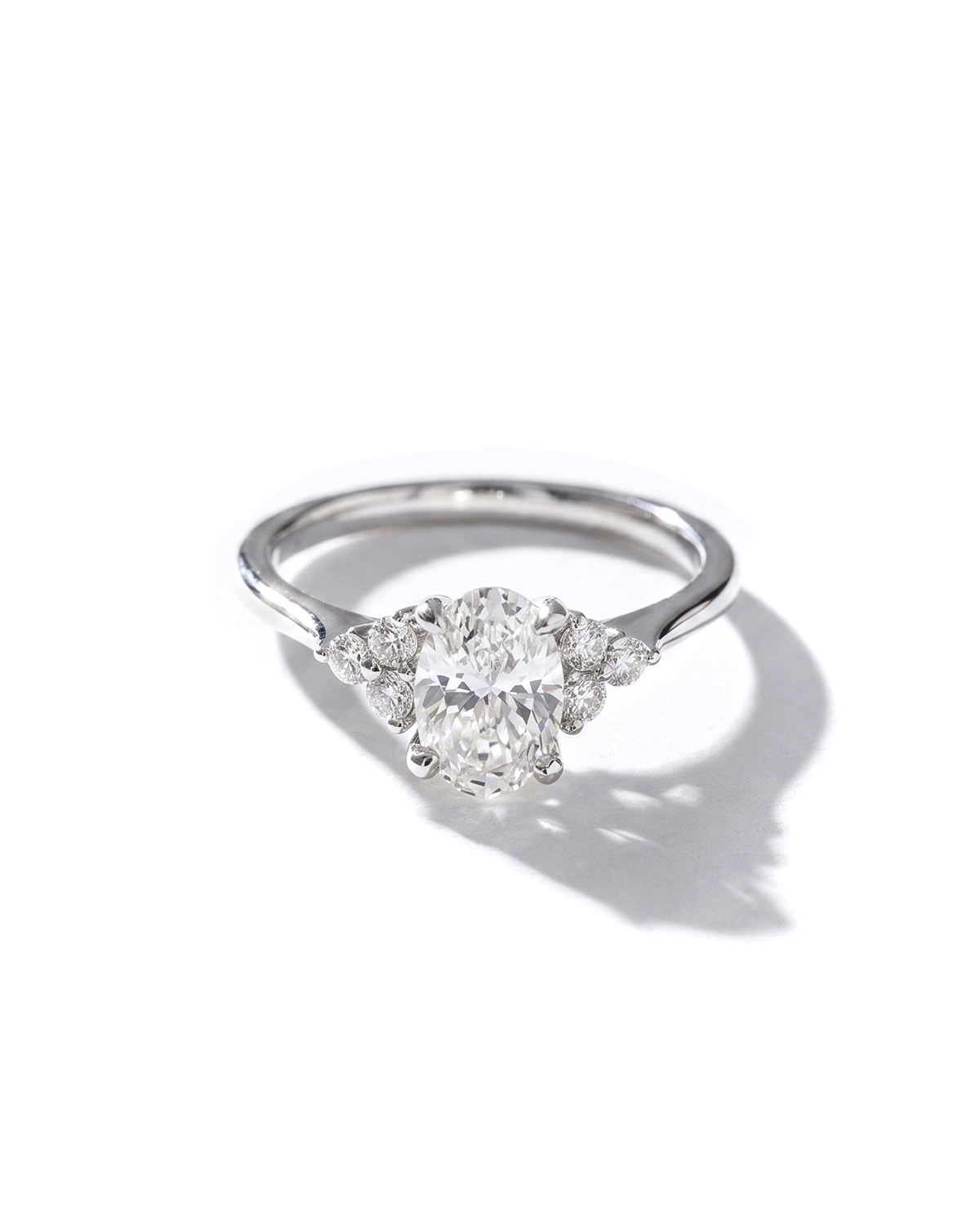 1.01ct D-VS1 Oval Lab Diamond Lindsey