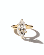 3.06ct E-VVS2 Marquise Lab Diamond Kayla