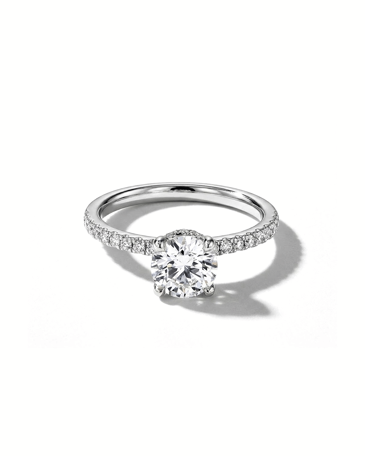 1.00ct D-VVS2 Round Lab Diamond Stephanie