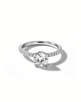 1.00ct D-VVS2 Round Lab Diamond Stephanie