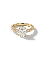 1.04ct D-VS1 Oval Lab Diamond Isla