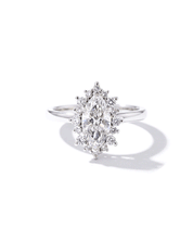 1.10ct D-VVS2 Marquise Lab Diamond Duchess