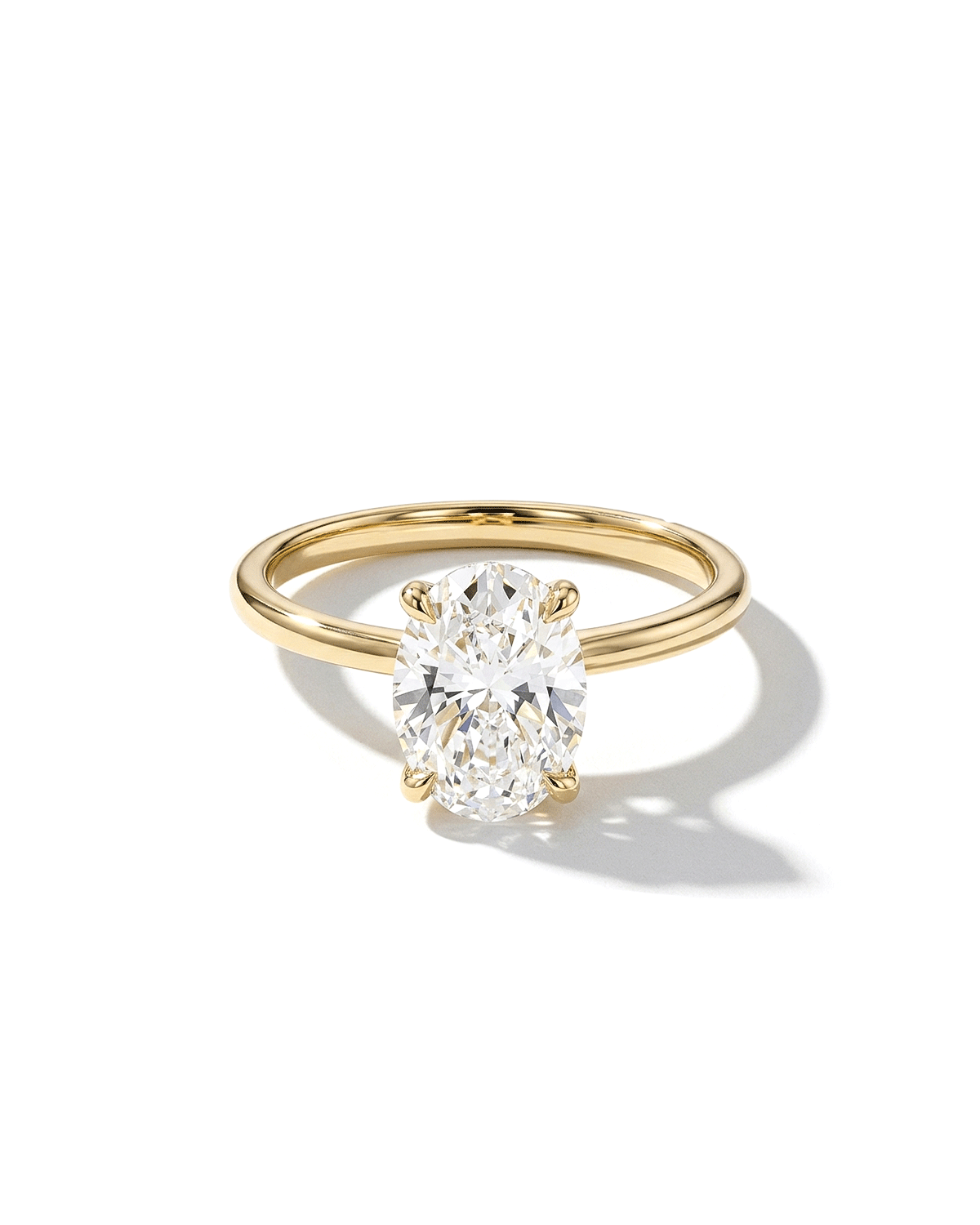 2.49ct D-VVS2 Oval Lab Diamond Caraline