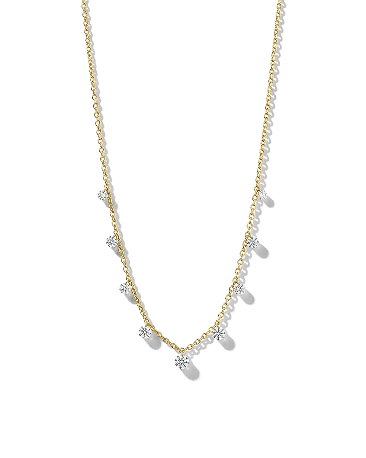 Graduating Dancing Diamonds Necklace