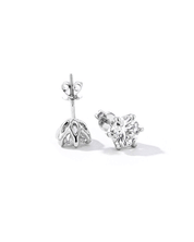 2.42ct D-VVS2 Caraline Round Lab Diamond Studs