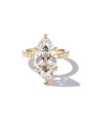 5.09ct F-VVS2 Marquise Lab Diamond Kayla