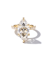 5.09ct F-VVS2 Marquise Lab Diamond Kayla