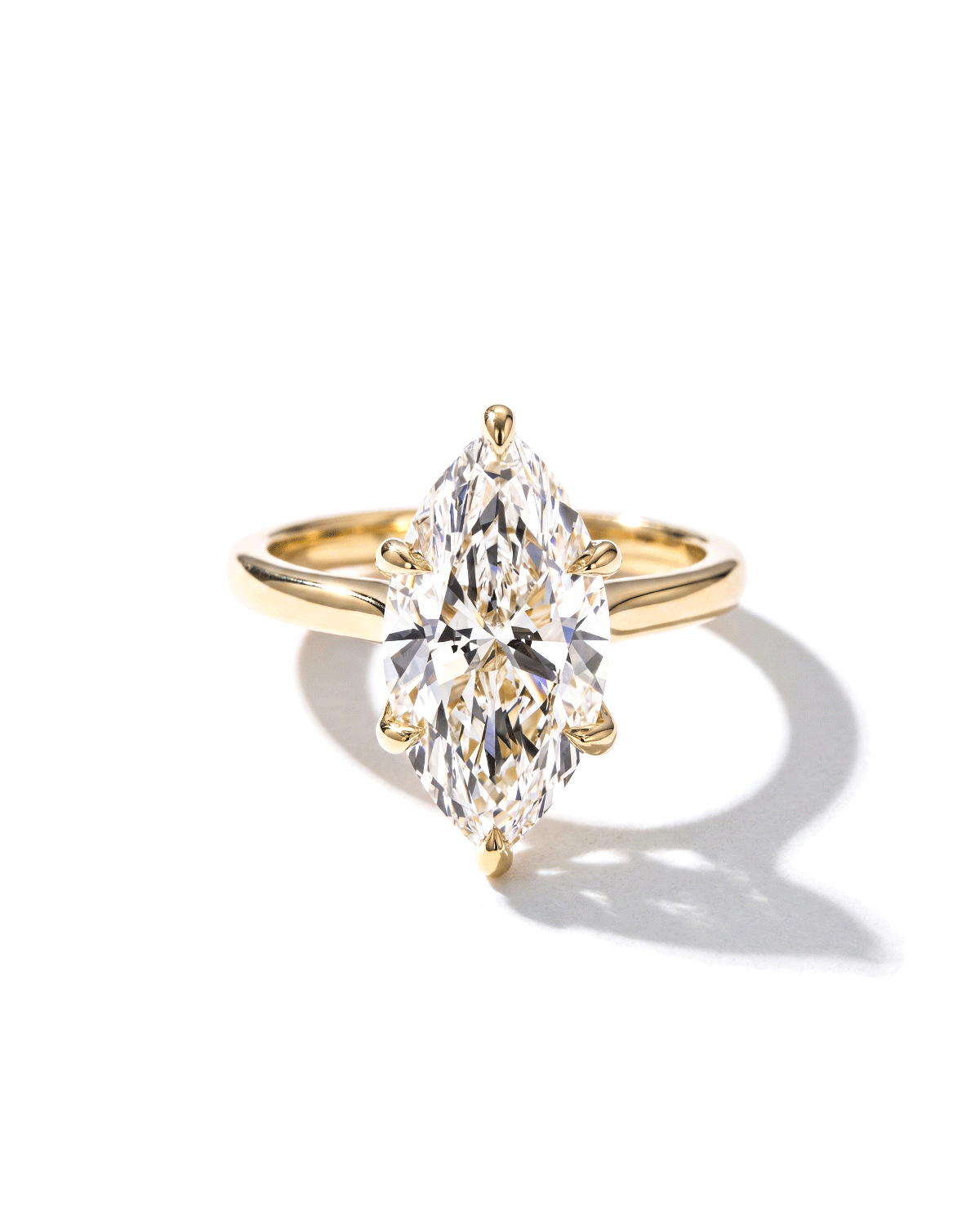 4.06ct F-VS1 Marquise Lab Diamond Hana