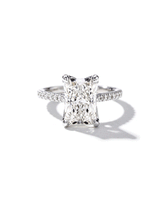 3.07ct E-VS1 Radiant Lab Diamond Isabela