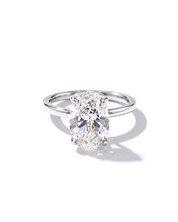 3.03ct E-VVS2 Oval Lab Diamond Kayla