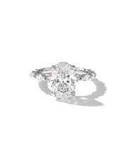 3.02ct F-VVS2 Oval Lab Diamond Rei