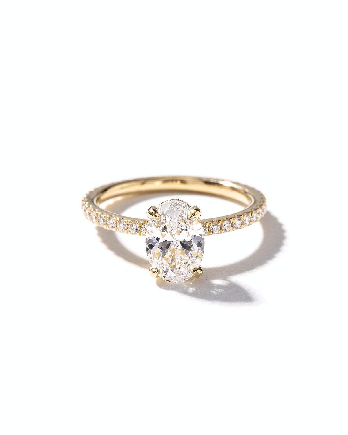 1.27ct D-VVS2 Oval Lab Diamond Stephanie
