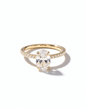 1.27ct D-VVS2 Oval Lab Diamond Stephanie