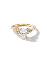 1.01ct D-VVS1 Oval Lab Diamond Nova