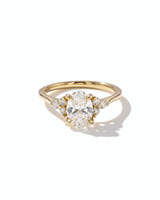 1.25ct F-VVS2 Oval Lab Diamond Lindsey