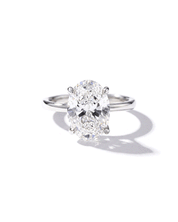 2.51ct D-VVS2 Oval Lab Diamond Caraline