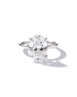 2.51ct D-VVS2 Oval Lab Diamond Caraline