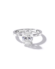2.02ct E-VVS1 Oval Lab Diamond Kayla Inlay