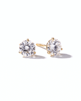 2.01ct D-VVS1 Core Round Lab Diamond Martini Studs