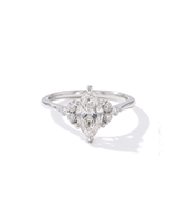 1.01ct E-VVS2 Marquise Lab Diamond Lindsey