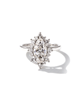 1.57ct F-VVS2 Marquise Lab Diamond Duchess