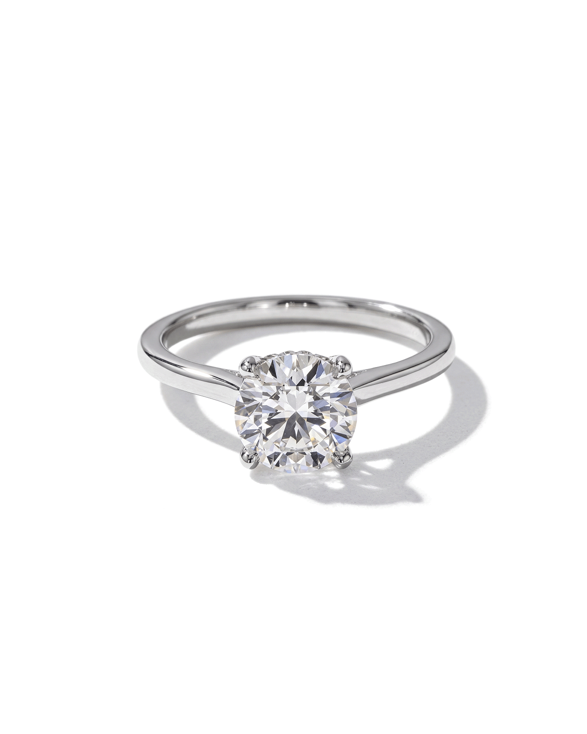 1.50ct D-VVS2 Round Lab Diamond Alice