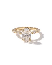 1.99ct D-VS1 Oval Lab Diamond Daisy