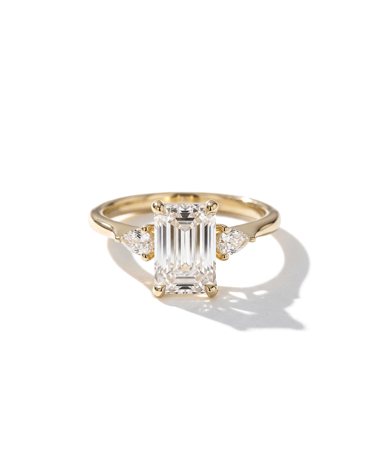 2.08ct D-VVS2 Emerald Lab Diamond Gracie