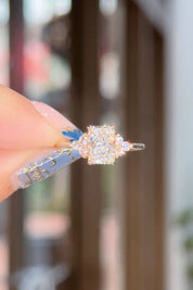 1.26ct D - VVS2 Radiant Lab Diamond Lindsey - PBD Engagement Rings