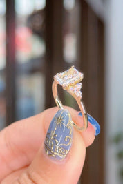 1.26ct D - VVS2 Radiant Lab Diamond Lindsey - PBD Engagement Rings