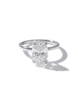 2.58ct D-VS1 Oval Lab Diamond Stephanie