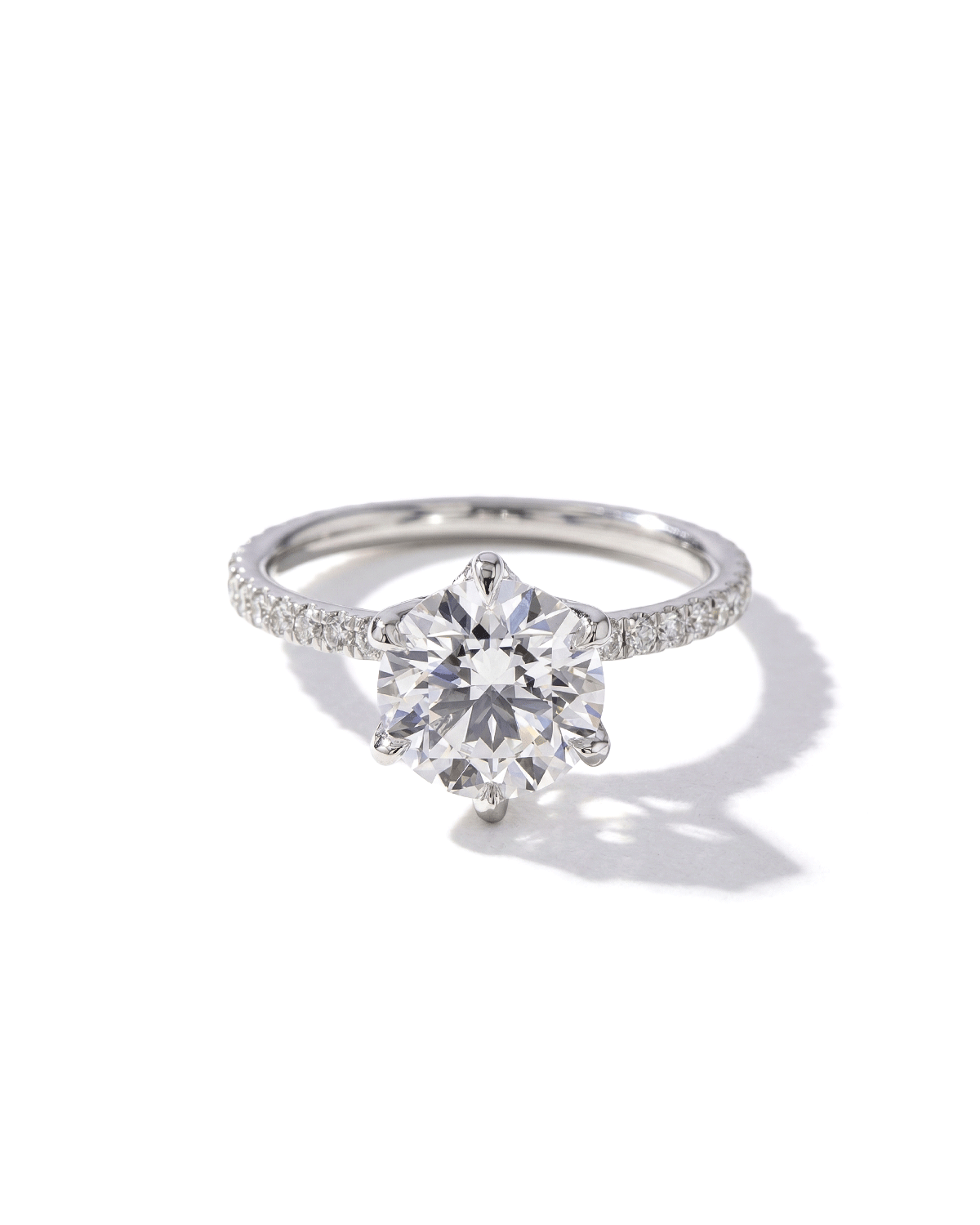 2.09ct D-VS1 Round Lab Diamond Samantha