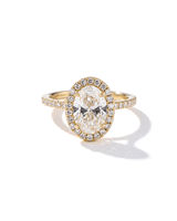 1.82ct D-VVS1 Oval Lab Diamond Angela