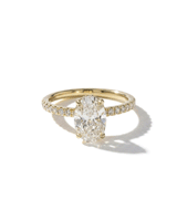 1.74ct E-VS1 Oval Lab Diamond Kayla