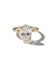 4.07ct D-VS1 Oval Lab Diamond Rei