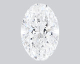 3.08 Carat D-VVS2 Oval Lab Grown Diamond - IGI (#127254)