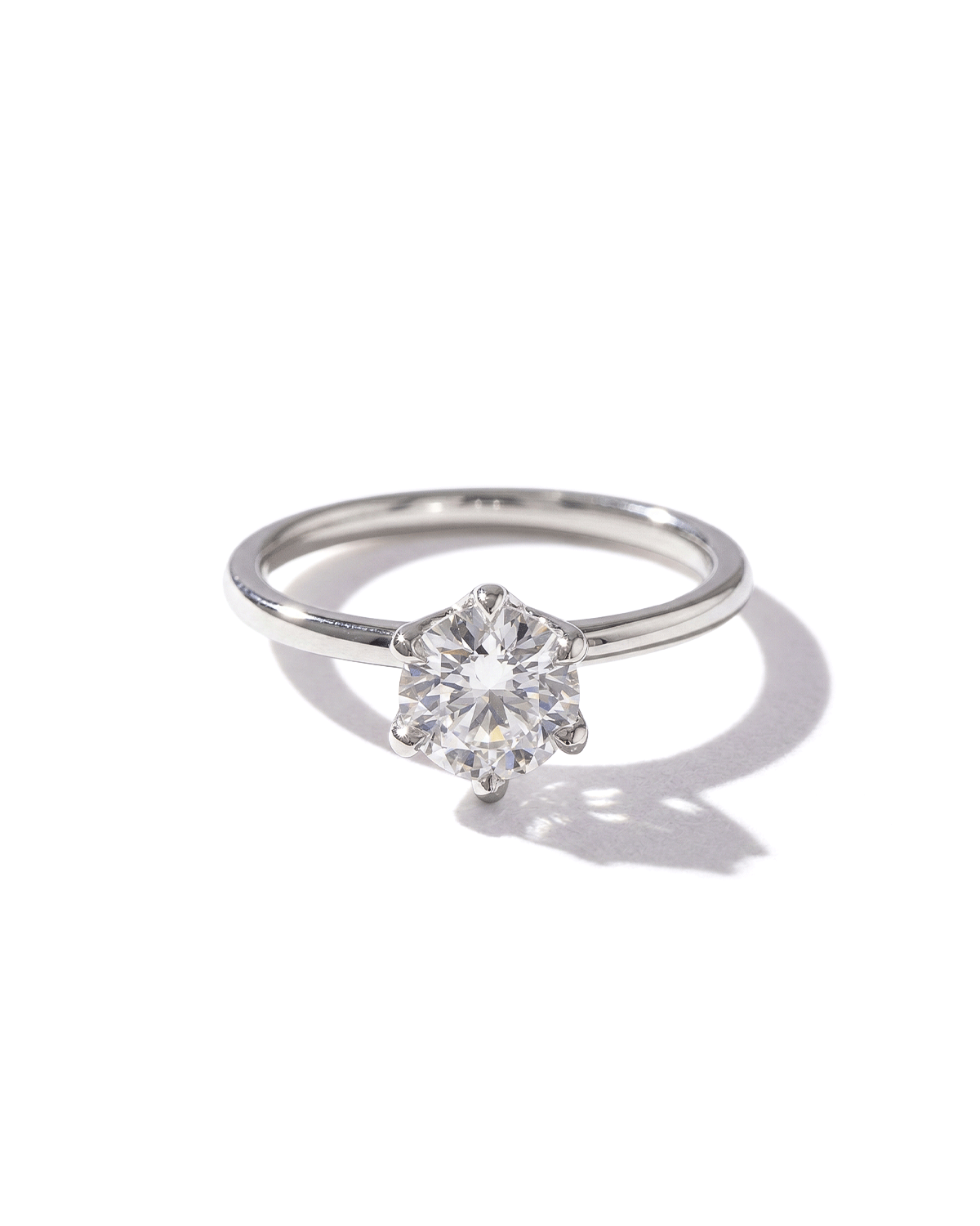 1.03ct D-VVS2 Round Lab Diamond Caraline