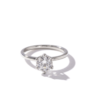 1.03ct D-VVS2 Round Lab Diamond Caraline