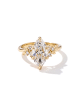 2.04ct D-VVS1 Marquise Lab Diamond Willow