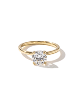 1.22ct D-VVS2 Round Lab Diamond Juliette