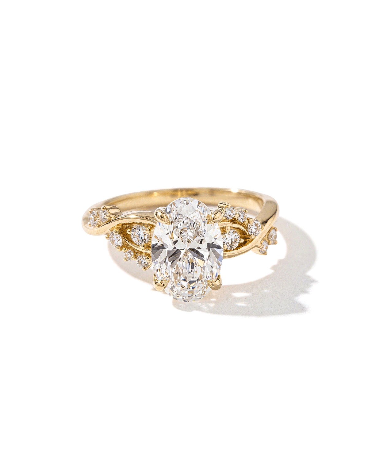 1.96ct D-VVS1 Oval Lab Diamond Ariel