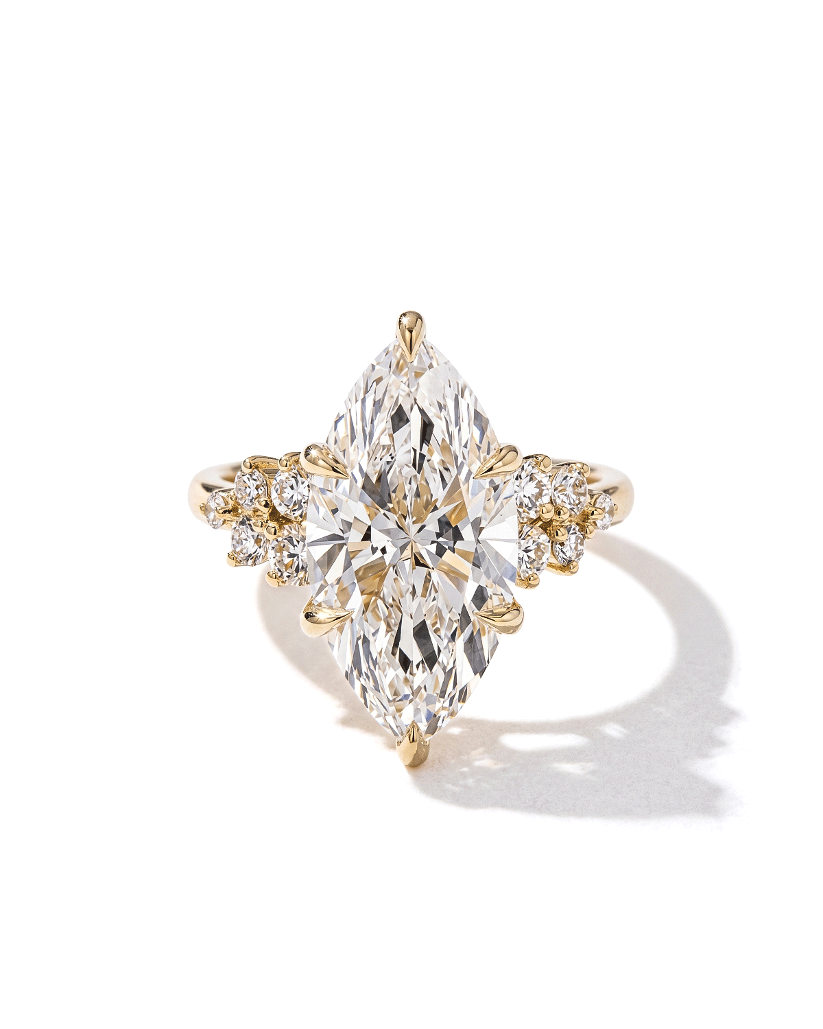 5.09ct D-VS1 Marquise Lab Diamond Supernova