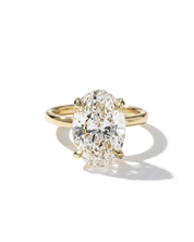 5.03ct F-VVS2 Oval Lab Diamond Kayla